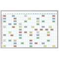 Full Year Calendar Magnetic Strip Board Kit (48"x72")